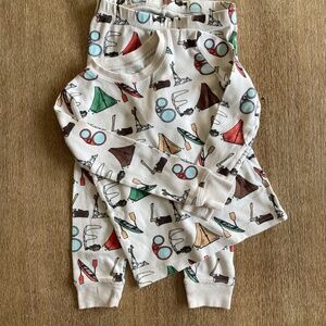 L.L. Bean Organic Cotton PJ Set - 4T